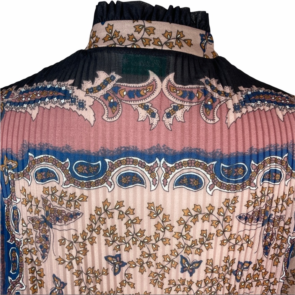 Lady Carol Petites Vintage Blouse Butterfly Pattern size SP - Picture 6 of 16